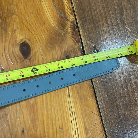 Nike genuine leather reversible grey and white belt size 36 - Picture 2 of 12